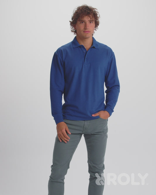 Polo de manga larga Carpe personalizado