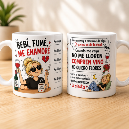 taza version rubia